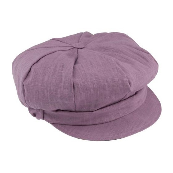 Mauve Newsboy Ballooncap - Traclet