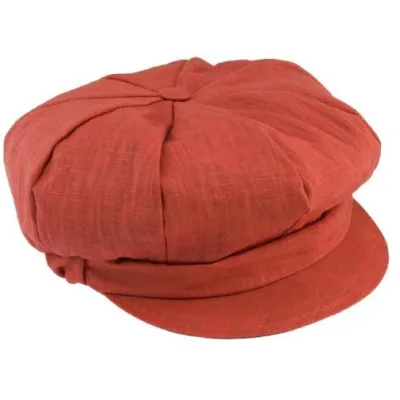Newsboy Balloon Cap Orange - Traclet - Traclet Reference: 21359| Traclet Hatmakers