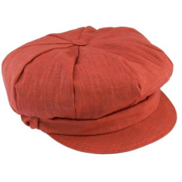 Newsboy Balloon Cap Orange - Traclet