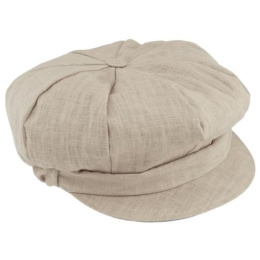 Beige Newsboy Ballooncap - Traclet