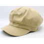 Retro Summer Edelweiss Cotton Newsboy Cap - Traclet