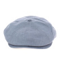 Blue Wakefield Newsboy Cap