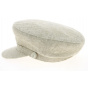 Beige Hemp Sailor Cap Steward - Traclet