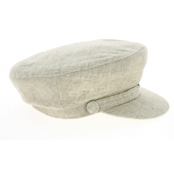 Casquette Marin Steward Chanvre Beige - Traclet