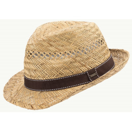 Clark Straw Trilby Hat - Traclet Scippis