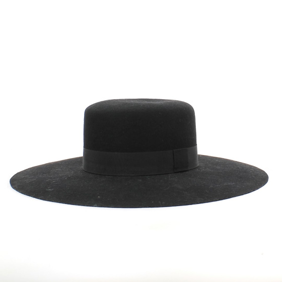 Black Felt Cordobes Hat