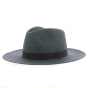 Grey Felt Fedora Hat
