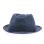 Blue Trilby Hat