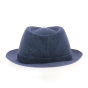 Blue Trilby Hat