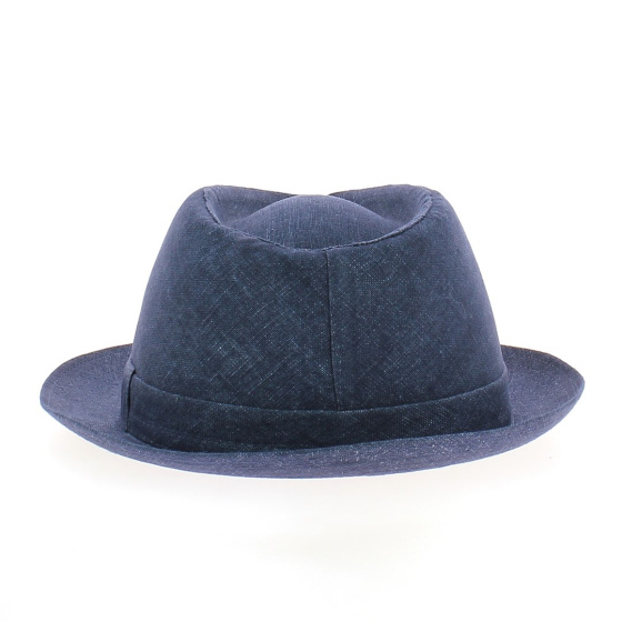 Chapeau Trilby Bleu