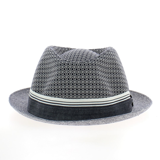 Two-Tone Trilby Hat