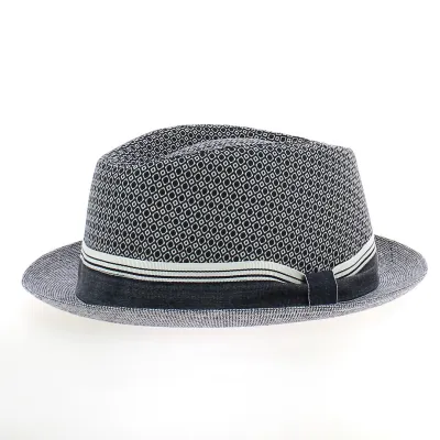 Two-Tone Trilby Hat
