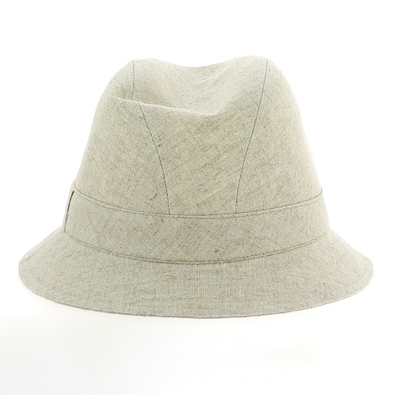 Natural Linen English Bucket Hat