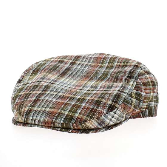 Multicolored Fancy Flat Cap