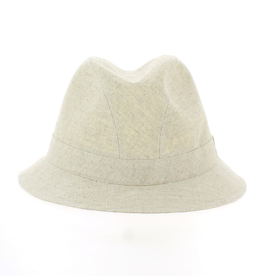 Chapeau Fedora Lin Naturel