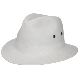 White Organic Cotton Traveller Virginia Hat UPF 40+ - Stetson