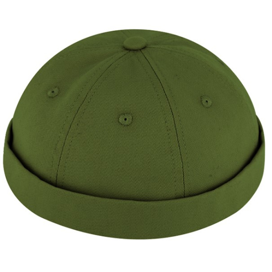 Docker Brindisi Cotton Beanie Olive - Traclet