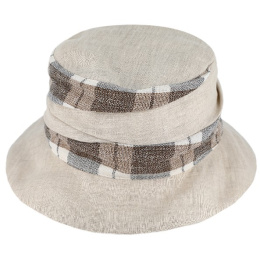 Women's Pérouse Linen & Cotton Bucket Hat - Traclet