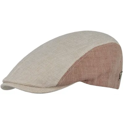 Perreux Linen Flat Cap UPF 40+ - Fléchet Reference: 21943 | Chapellerie Traclet