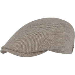 Nagata Flat Cap Linen & Wool Beige - Fléchet
