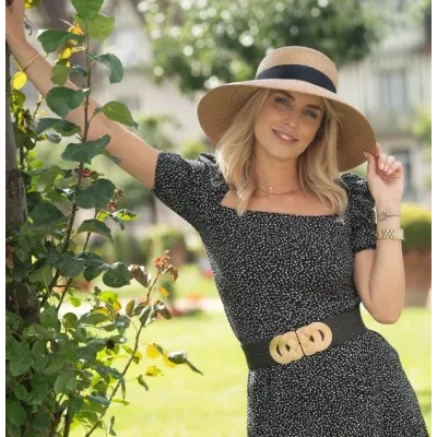Capeline Couture Monique Paille Naturelle - Flechet