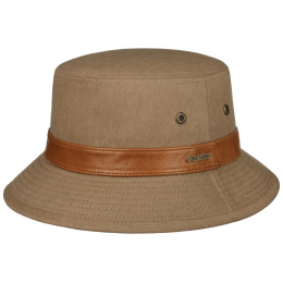 Modica Cotton Cognac Bucket Hat UPF 40+ - Stetson