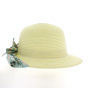 Palmira Floral Paper Straw Sun Hat with Neck Cover - Traclet