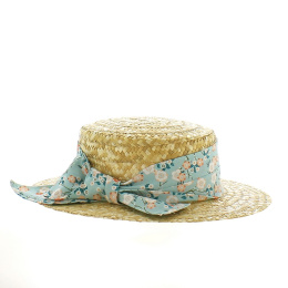 Bohemian Boater – Poetic Sun-Kissed Elegance