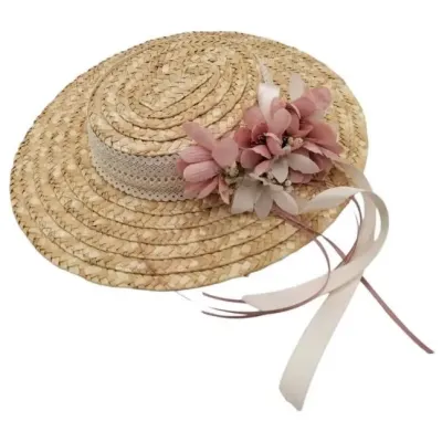 Little Provencal Lucie Natural Straw Hat - Traclet Reference: 21961| Traclet Hat Shop