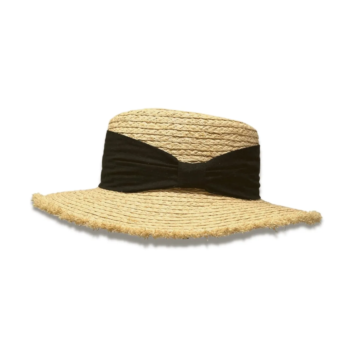 Chapeau Canotier Enna Raffia UPF 50+ - Traclet Reference : 21972| Chapellerie Traclet