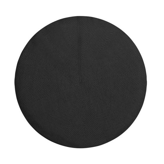 Béret Plumes Noir Coton - Héritage par Laulhère