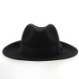 Chapeau Fedora Noir en Feutre Laine