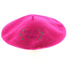 Béret Brodé Fête des Mères