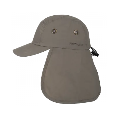 Casquette Tropic Cache-Nuque UPF50+ Olive - Hatland