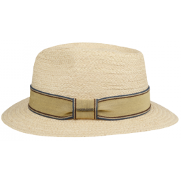 Bartley Raffia Fedora Hat - Hatland
