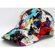 Casquette Baseball Palmier Multicolore - Traclet