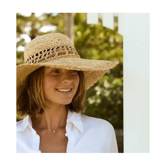 Capeline Summer Raphia Naturel - Conner Hats Capeline Summer Raphia Naturel - Conner Hats