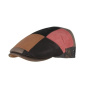 Casquette Plate Chambéon Patchwork Cuir- Fléchet