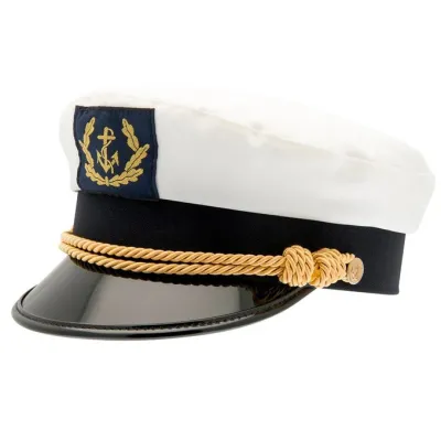 Casquette De Capitaine Olonne Blanche - Traclet