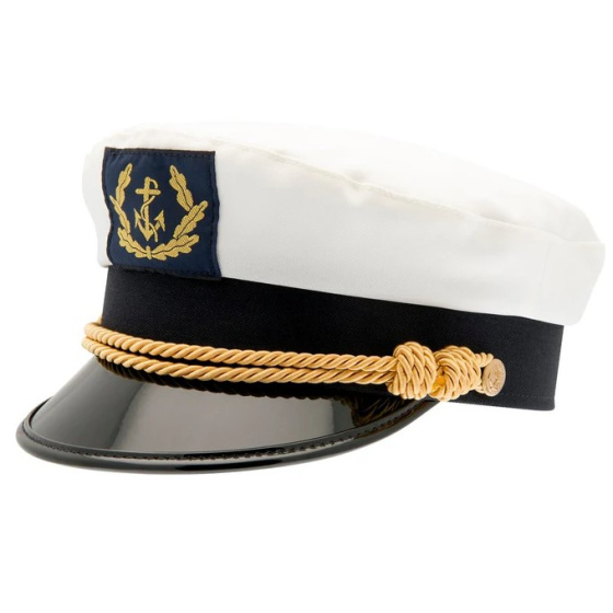 Casquette De Capitaine Olonne Blanche - Traclet