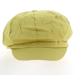Casquette Gavroche Coton Jaune