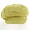 Casquette Gavroche Coton Jaune