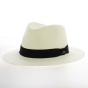 Chapeau Panama Blanc en Paille Naturelle
