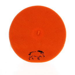 Béret Orange Brodé Sanglier