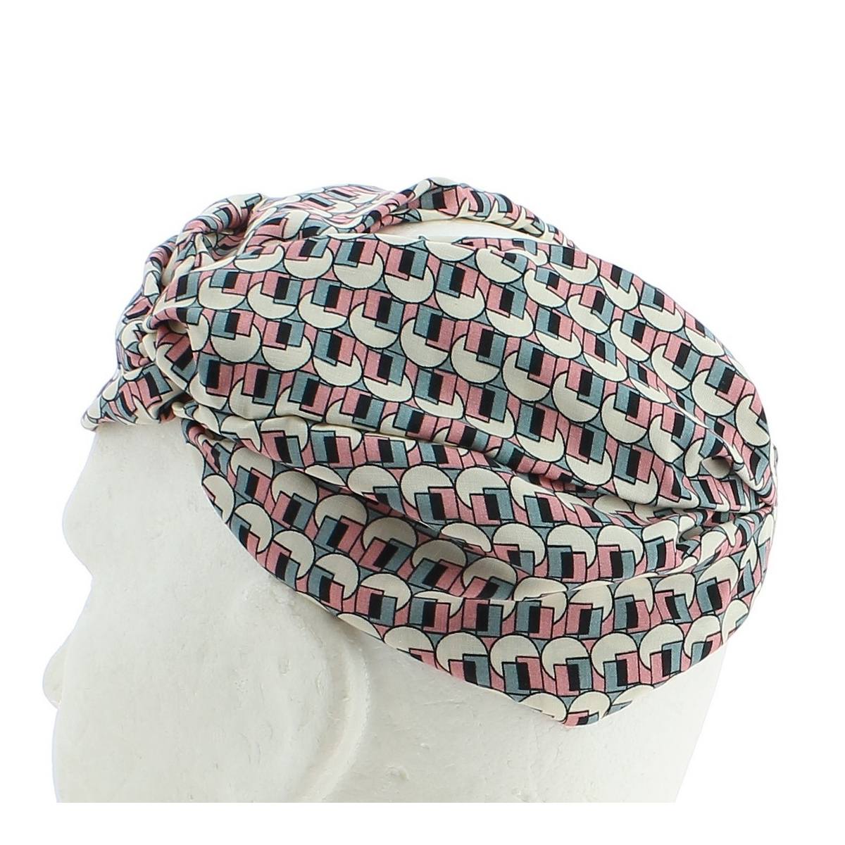 Turban En Jersey Pour Femme - 180x81 Cm, 100% Polyester - 3 En 1 : Turban, écharpe, Foulard - Pour Cheveux, Hijab, Déco