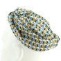 Nœud Turban Motif Rétro Multicolore