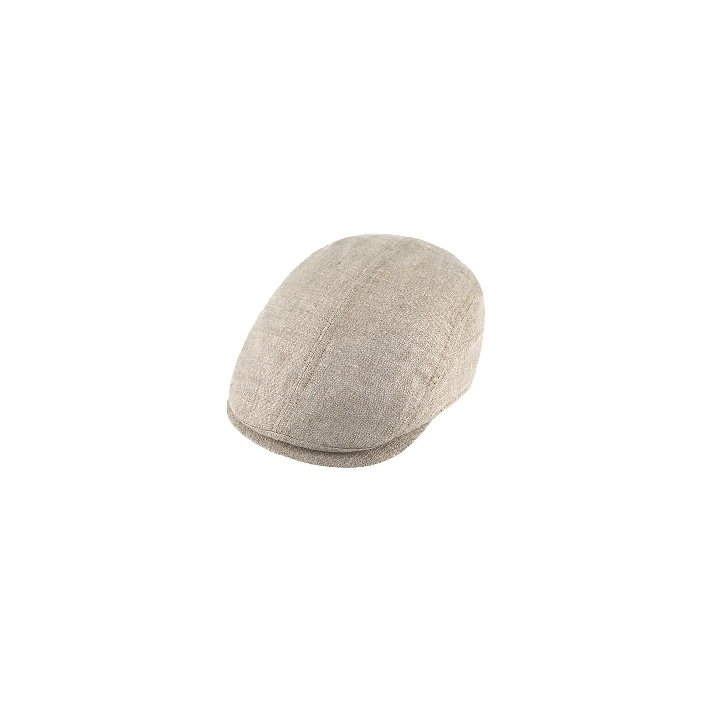 Casquette Plate Prato Lin Naturel - Traclet
