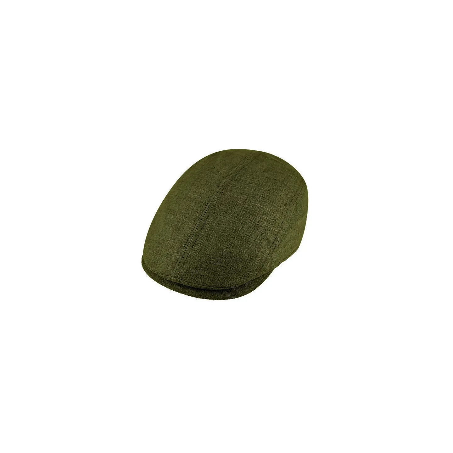 Flat Cap Prato Linen Khaki - Traclet Reference: 22076| Traclet Hatmakers