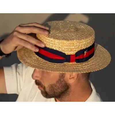 Flechet Bruges Boater Hat Reference: 5288 | Traclet Hat Shop