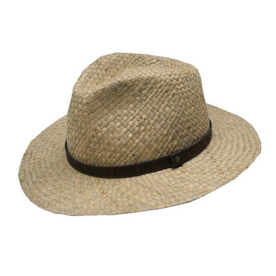 Fédora Trento Natural Straw Hat- Traclet